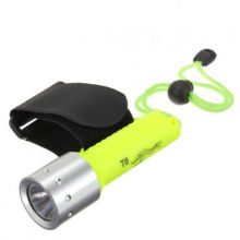 underwater flashlight led diving flashlight XM-L T6 LED 18650 Waterproof Diving Flashlight Torch Lamp Light